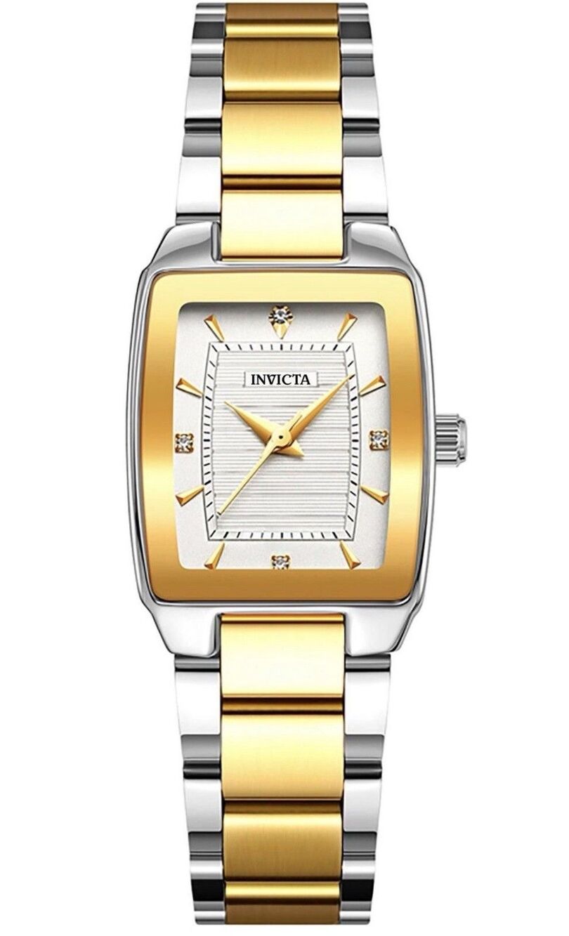 Invicta Celestial Lady 22.7mm Gold and Silver Quartz Ladies Watch 70282